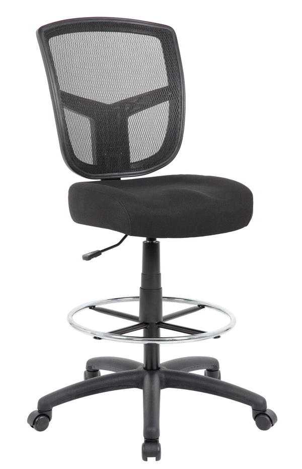 Boss B16020 Contract Mesh Drafting Stool – view 1