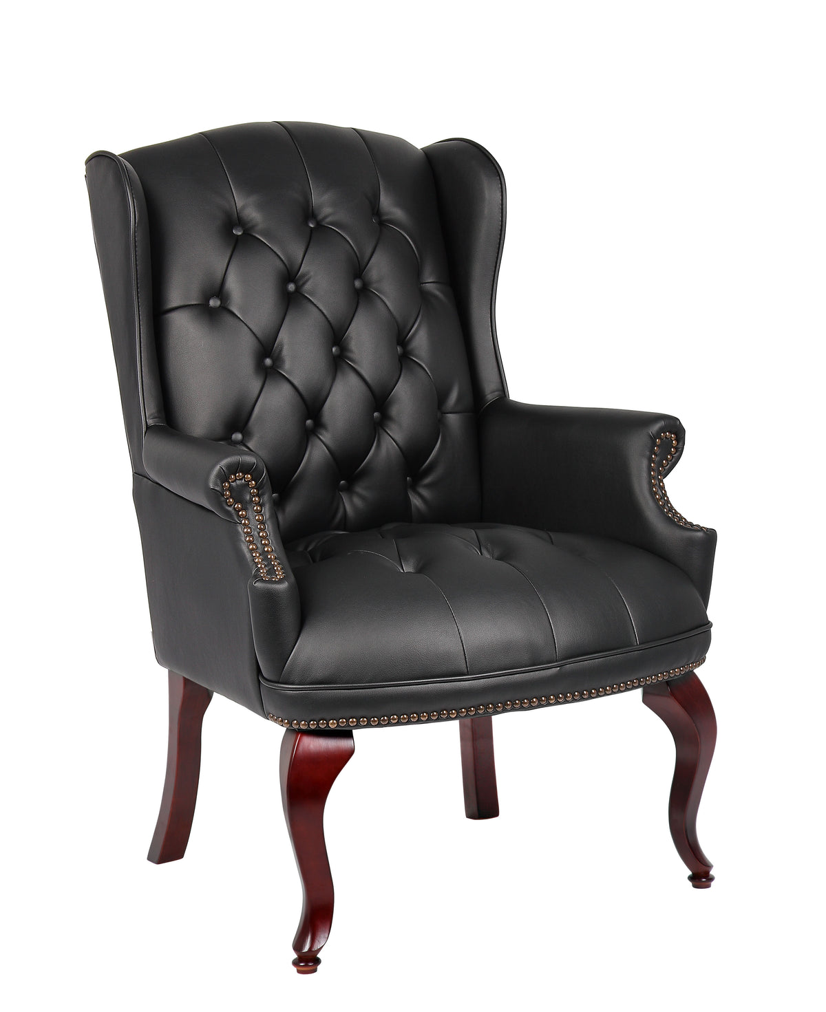 Boss B809 Wingback Traditional Guest Chair – view 1