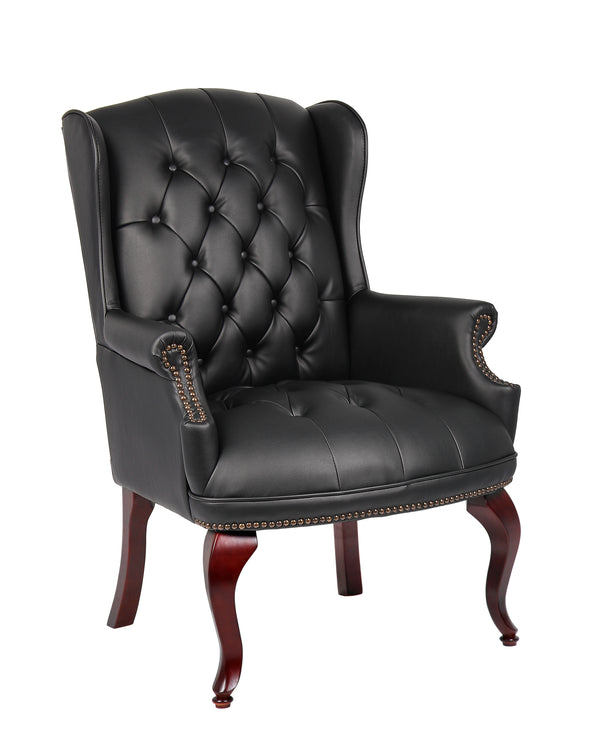 Boss B809 Wingback Traditional Guest Chair – view 1