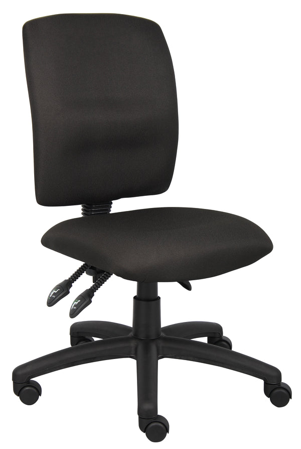 Boss B3035-BK Multi-Function Fabric Task Chair – view 1