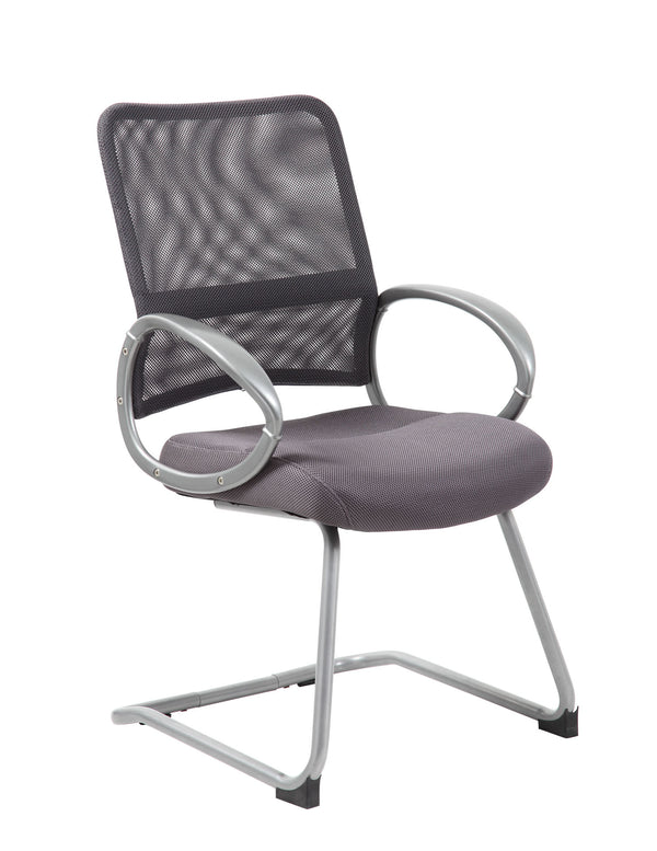 Boss B6419-CG Mesh Back with Guest Chair – view 1