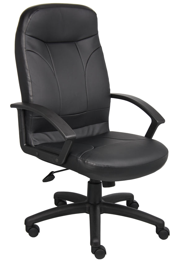 Boss B8401 High Back LeatherPlus Chair – view 1