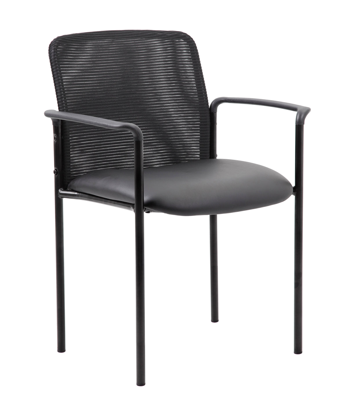 Boss B6909-CS Caressoft and Mesh Guest Chair – view 1