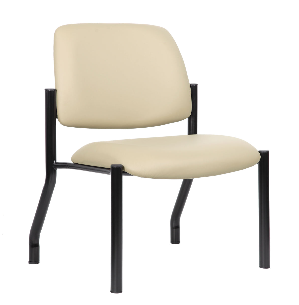 Boss B9595AM-400 Antimicrobial Armless Guest Chair (400 lb Capacity) – view 1