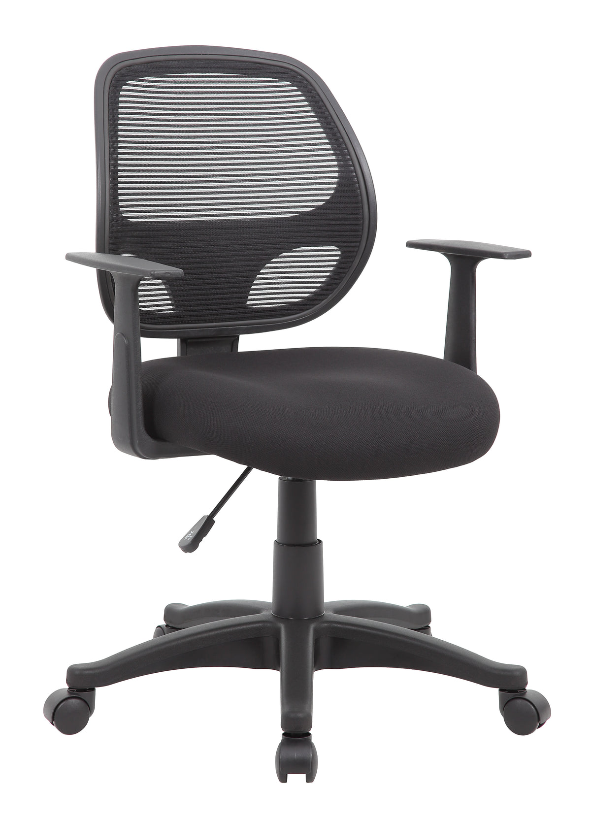Boss B606 Commercial Grade Mesh Task Chair with T-Arms – view 1
