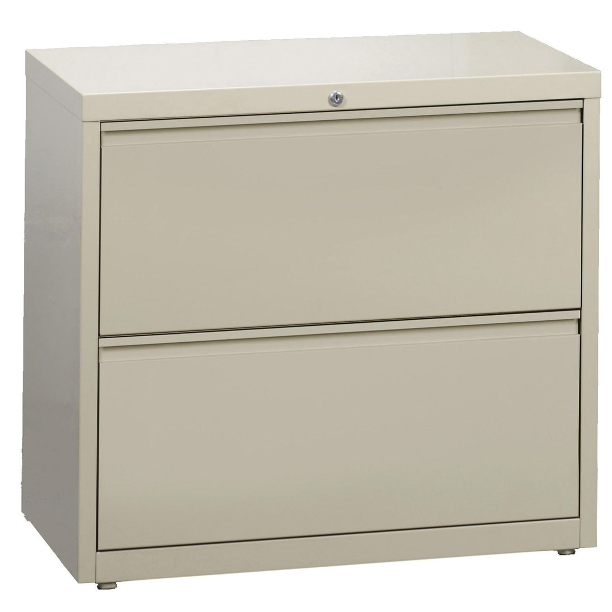 OfficeSource Steel Lateral File Collection 2 Drawer Lateral File Cabinet, 30" Wide (OSL2DRW30)