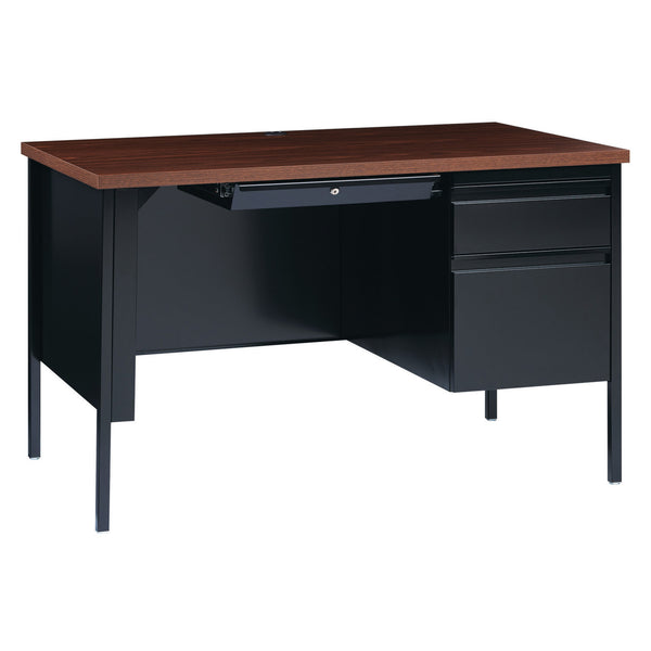 OfficeSource Raleigh 48"W Single Right Pedestal Desk (OSSP4830)