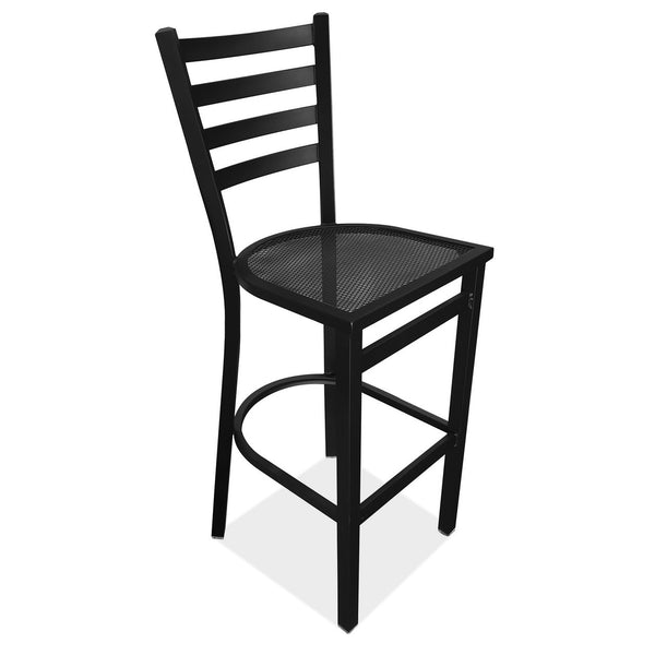 OfficeSource Robust Collection 30" Outdoor Bar Stool (OD40030BK)