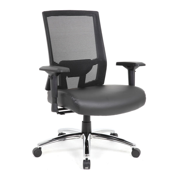 OfficeSource Office Source Big & Tall Mesh Back Executive Chair (05AB2QHBVBK)