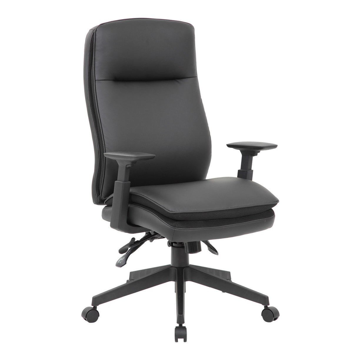 OfficeSource Obsidian High Back Executive Task Chair (05AG2QHEVBK)