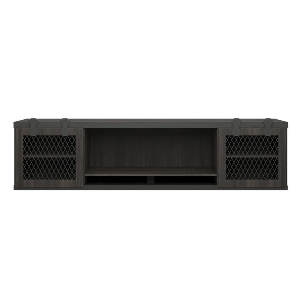 OfficeSource Palisades Wall Mounted Hutch with Sliding Doors (EVC300GG)