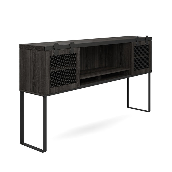 OfficeSource Palisades Hutch with Supports & Sliding Doors (EVC350GG)