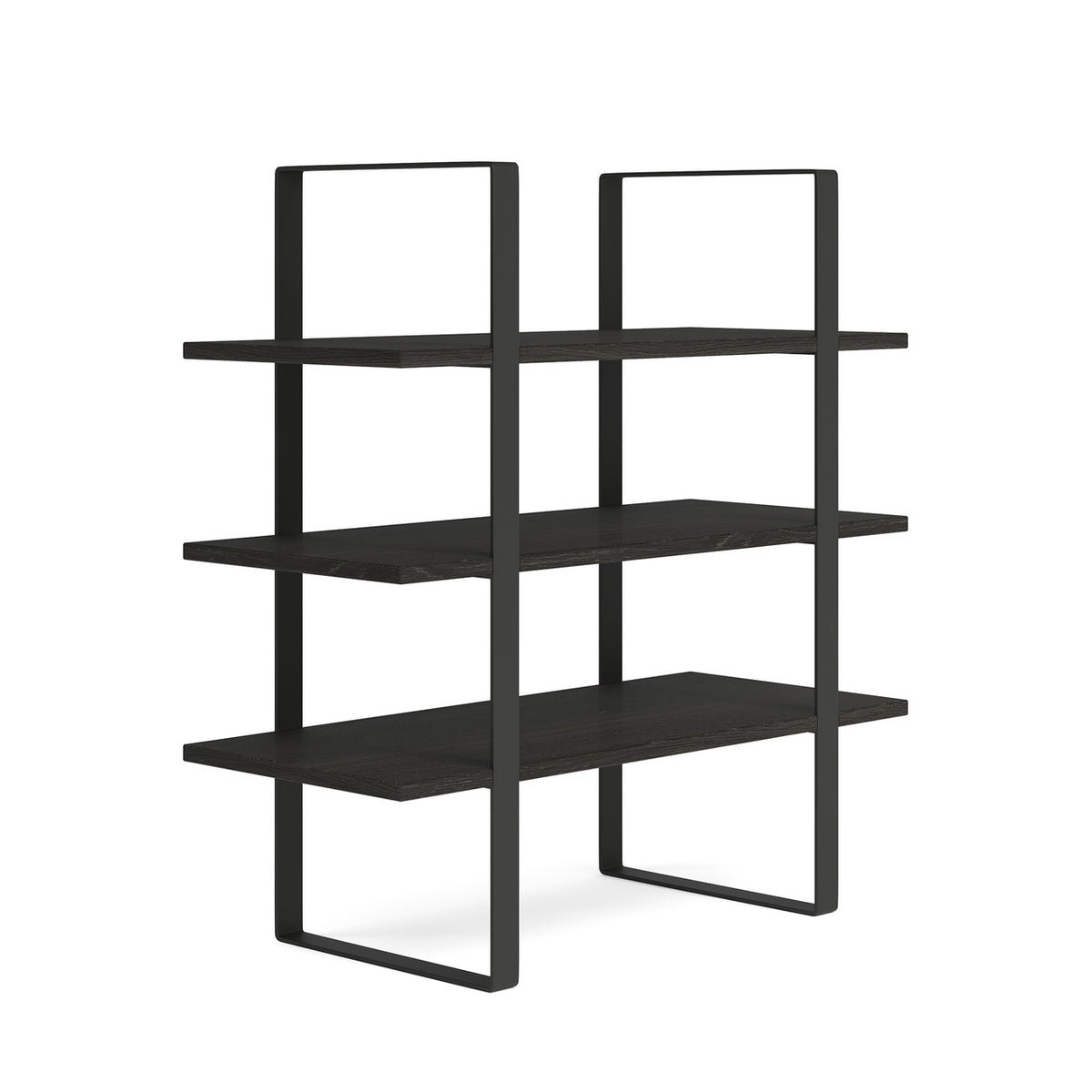 OfficeSource Palisades 38"H Open Bookcase Hutch (EVS100GG)
