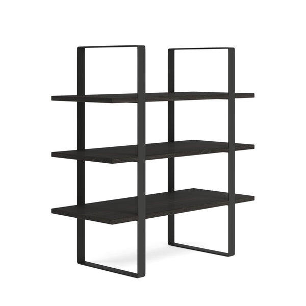 OfficeSource Palisades 38"H Open Bookcase Hutch (EVS100GG)