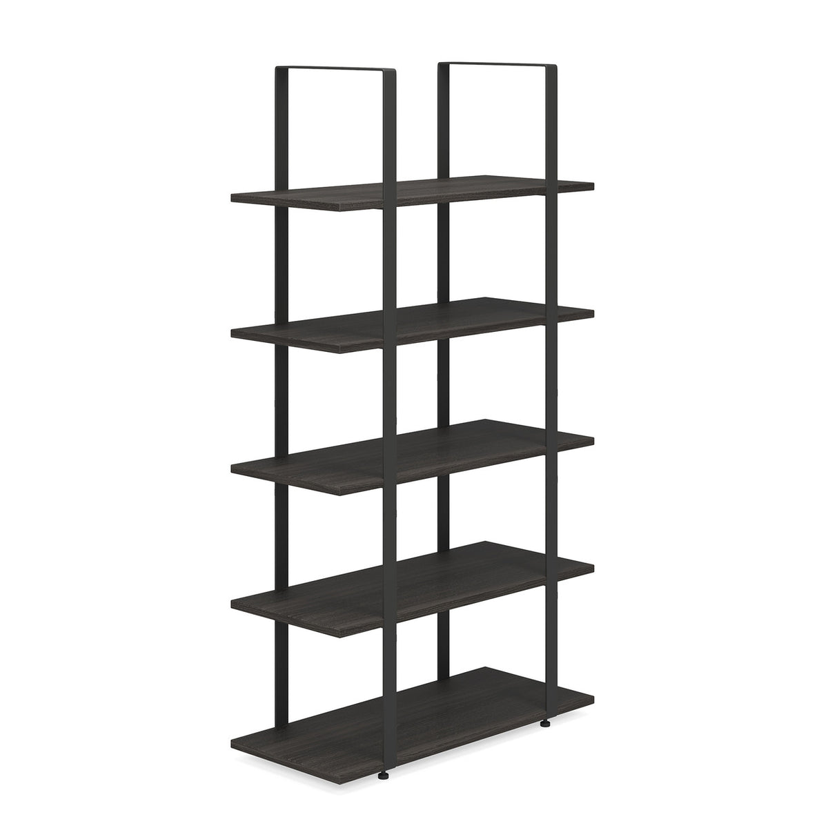OfficeSource Palisades 67"H Open Bookcase Hutch (EVS300GG)