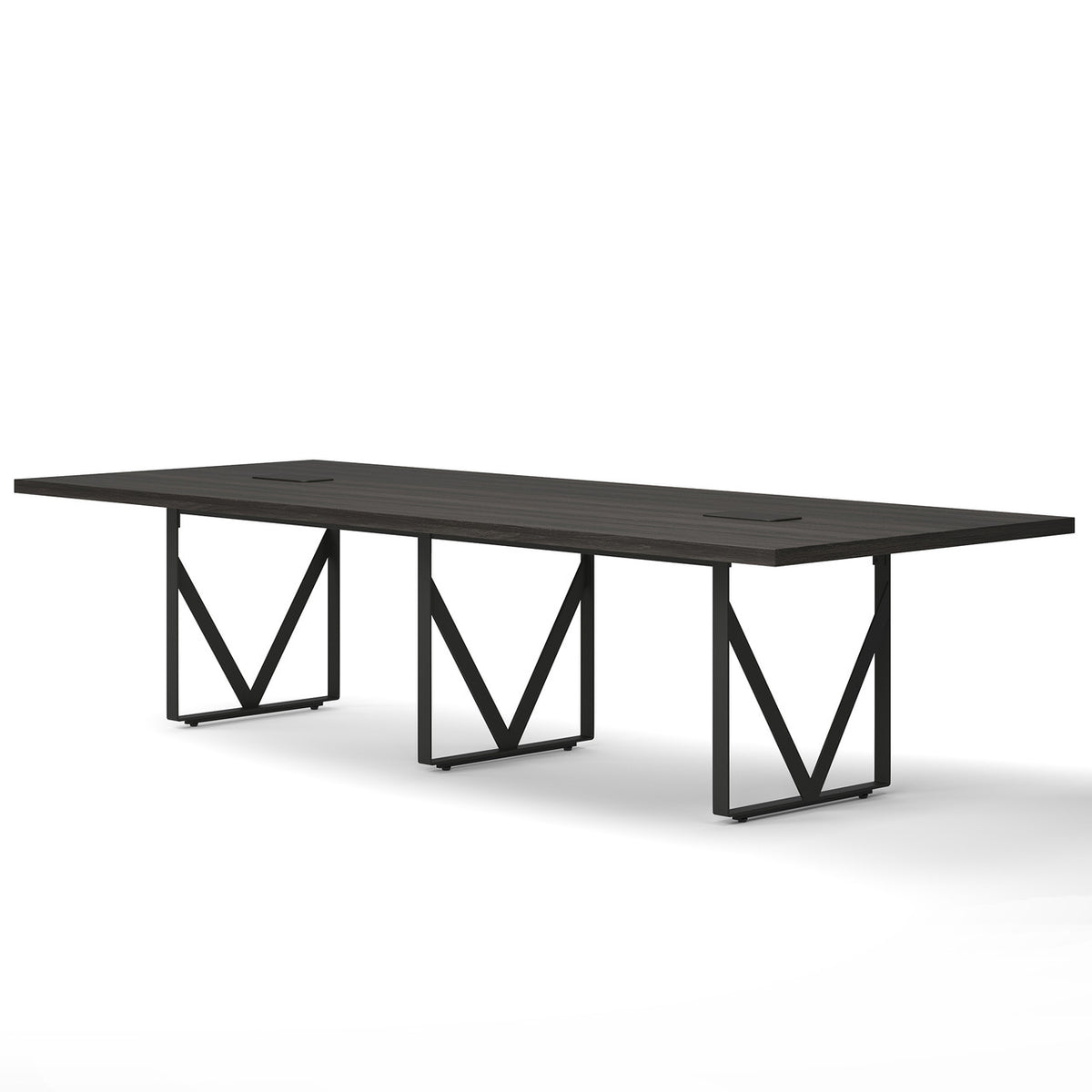 OfficeSource Palisades Sitting Height Conference Table - 120"W (EVT10GG)