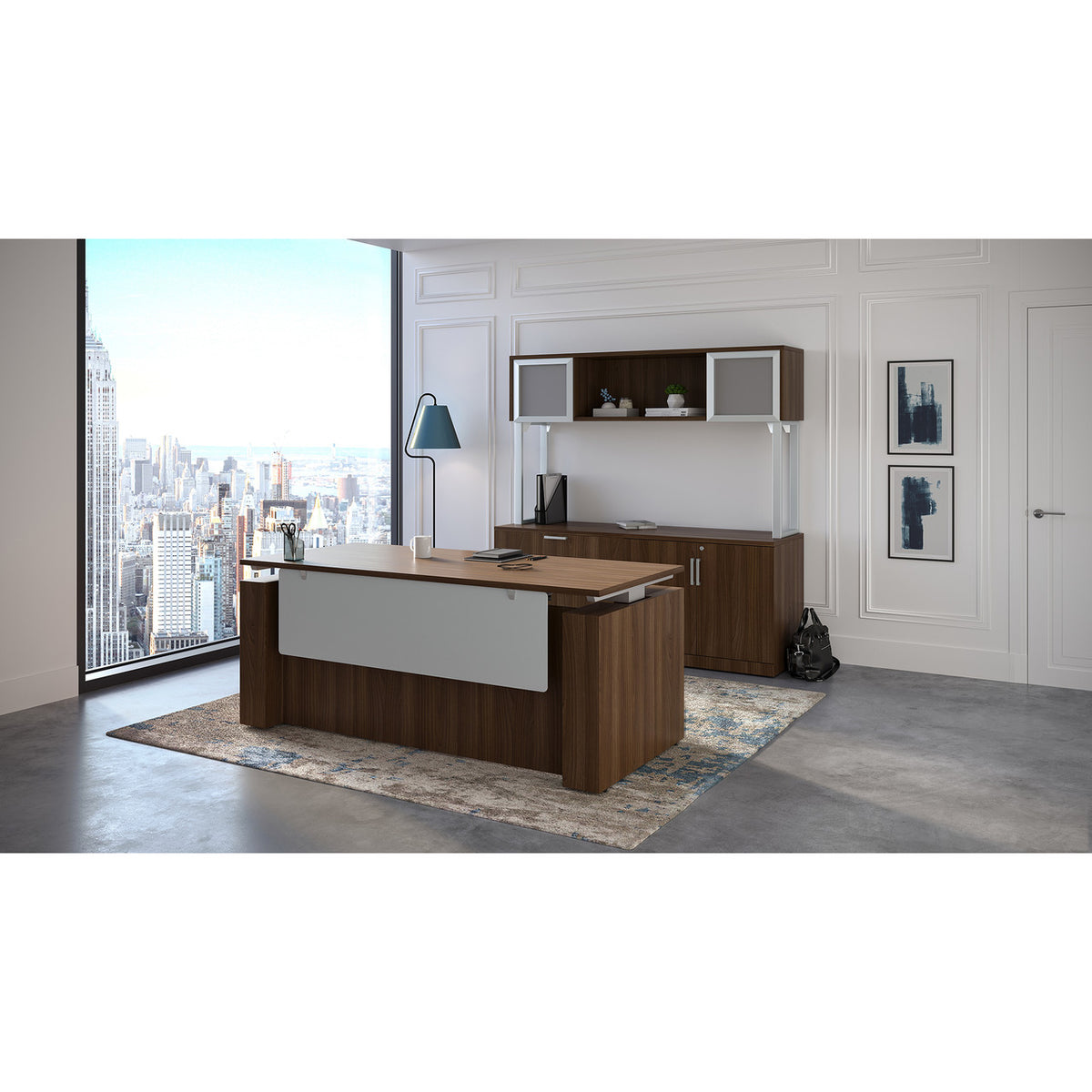 OfficeSource StandUp Standing Desk Collection Height Adjustable Typical - OS164 (OSTYP164)