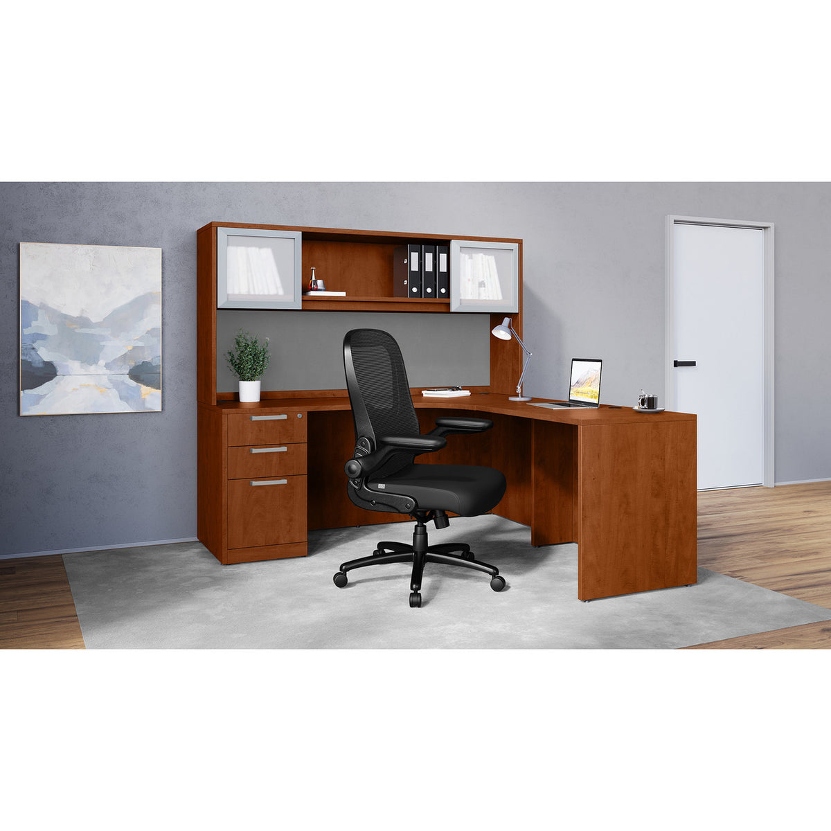 OfficeSource OS Laminate L Shape Typical - OS246 (OSTYP246)