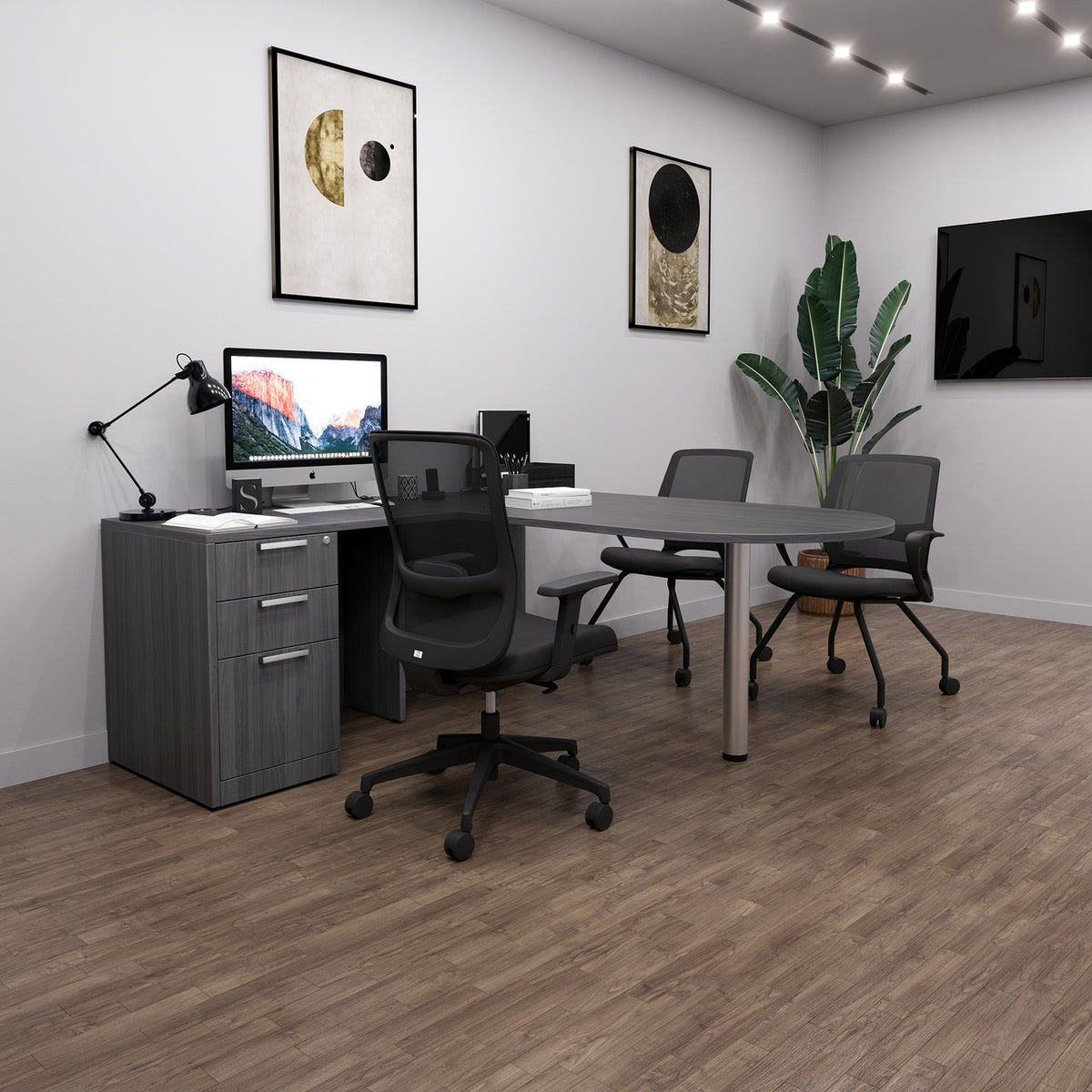 OfficeSource OS Laminate Collection L Shape Typical - OS266 (OSTYP266)