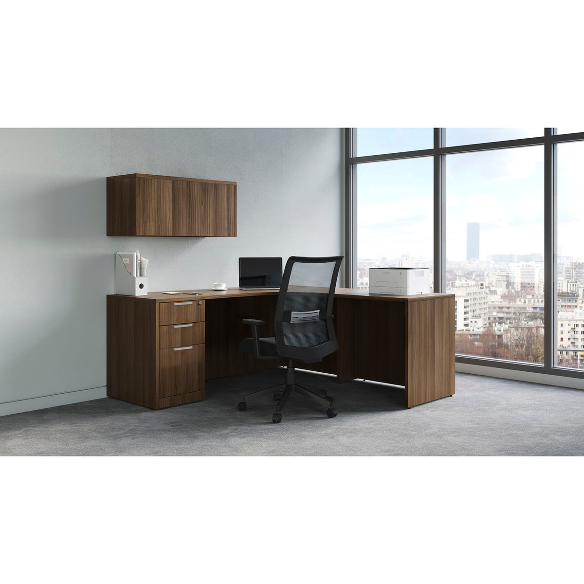 OfficeSource OS Laminate Collection L Shape Typical (OSTYP31)