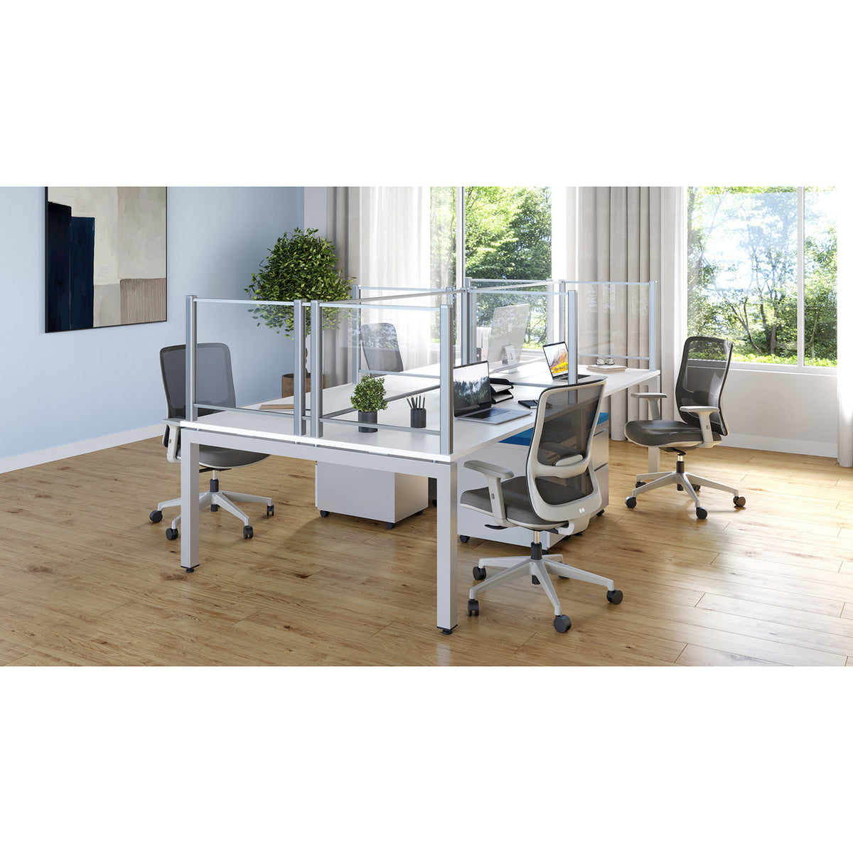 OfficeSource Borders II Collection Multi-Person Typical - OSB22 (OSTYPB22)