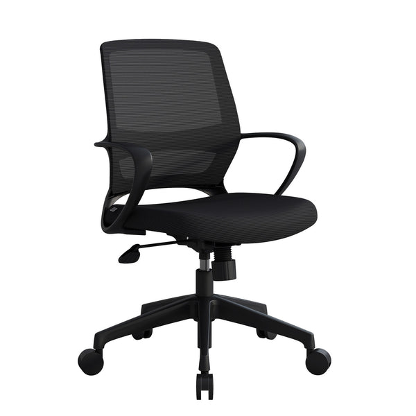 OfficeSource Orion Mesh Back Conference Chair (OSTW8003BK)