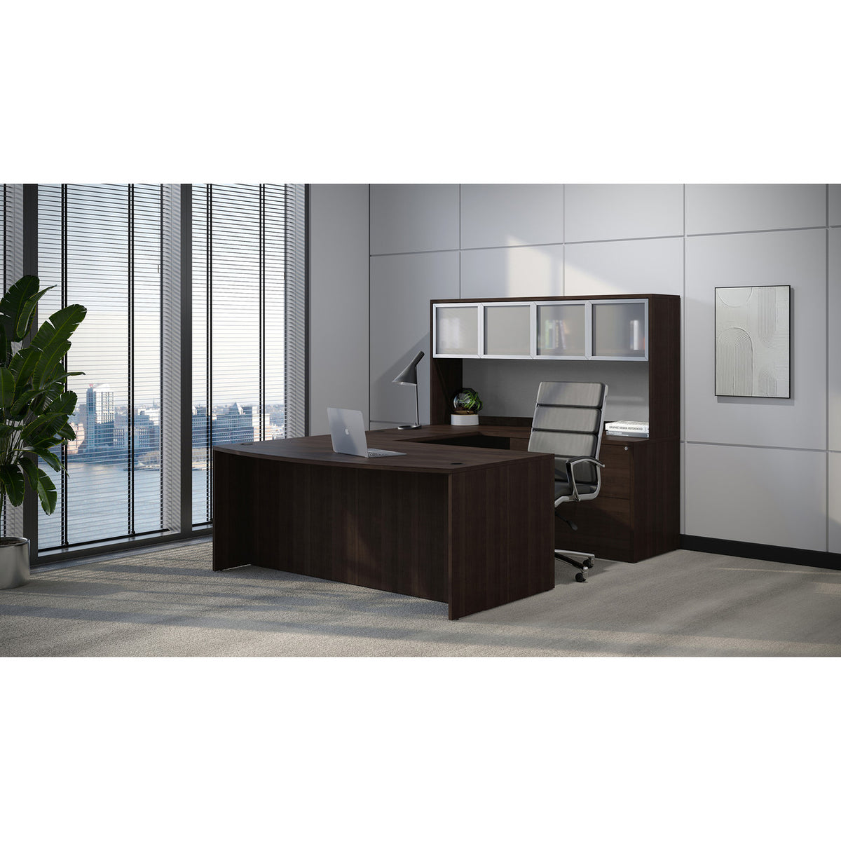 OfficeSource OS Laminate U Shape Typical - OSTYP322