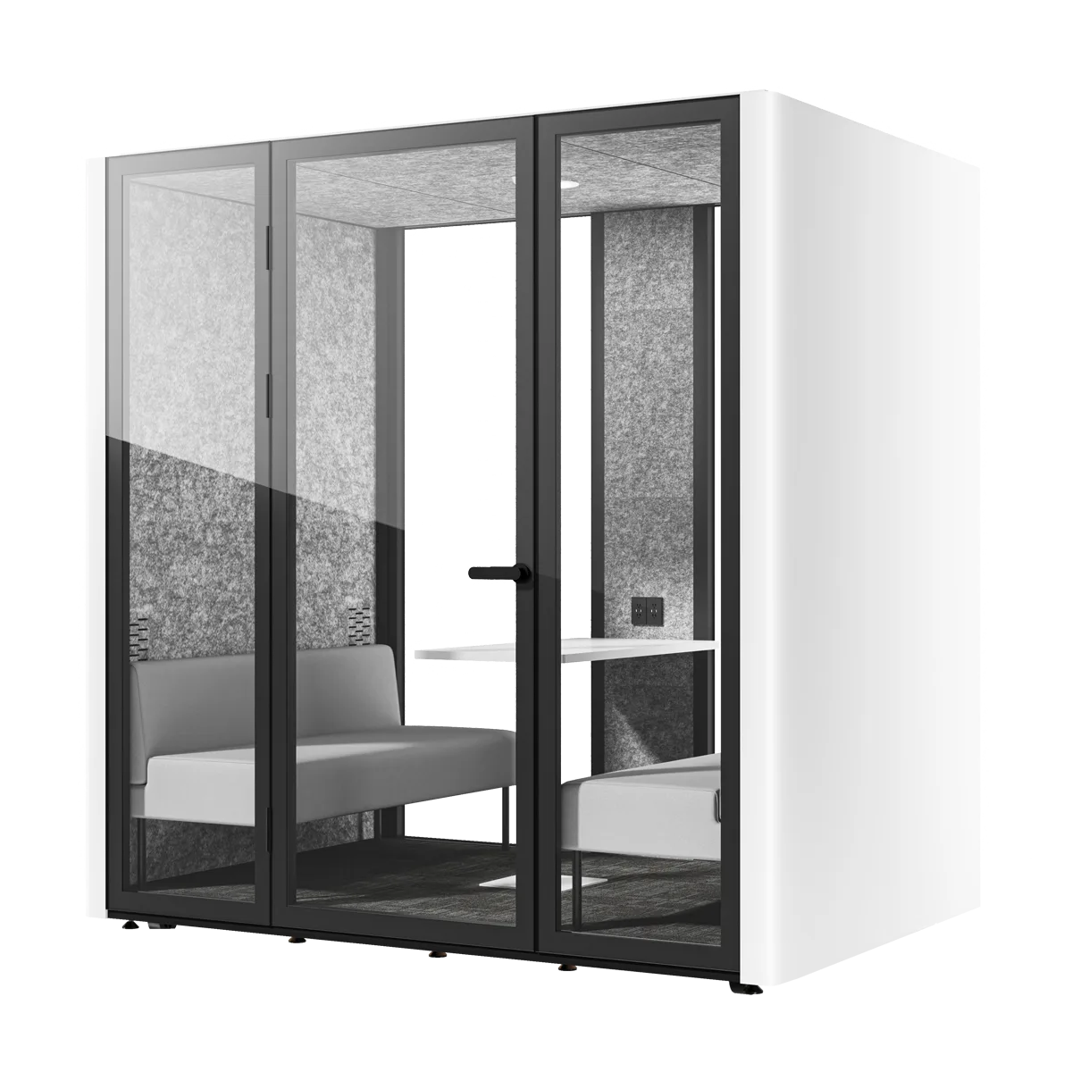 Friant ReddiSpace OurTime 4-Person Office Pod Deluxe