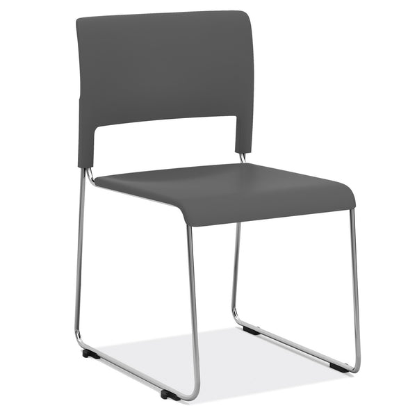 OfficeSource Mario Collection Armless Stackable Side Chair (OSSN6901CR)