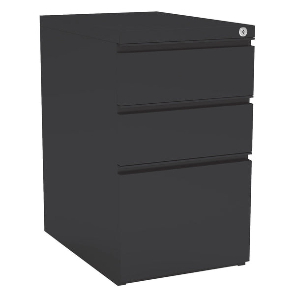 OfficeSource Metal Pedestals 3 Drawer Metal File and Dual Box Pedestal - 22"D (OSCPSBBF)