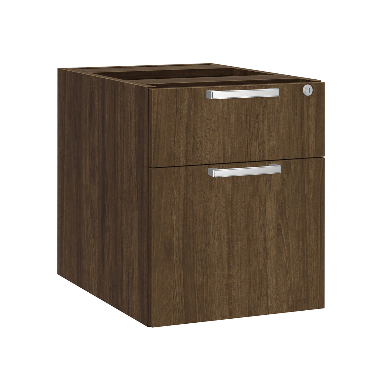 OfficeSource OS Laminate 2 Drawer Hanging Pedestal - Box/File - 15.5"W x 19"D (OS108)