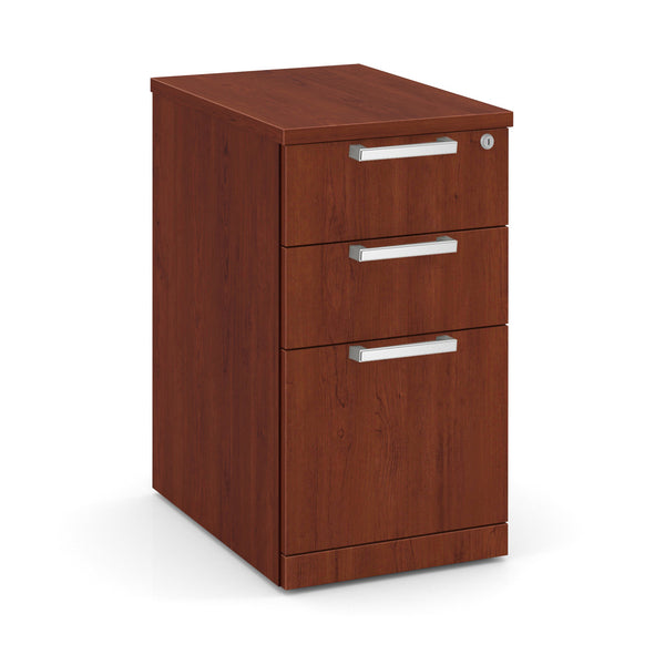 OfficeSource OS Laminate 3 Drawer Mobile Pedestal - Box/Box/File (OS148)