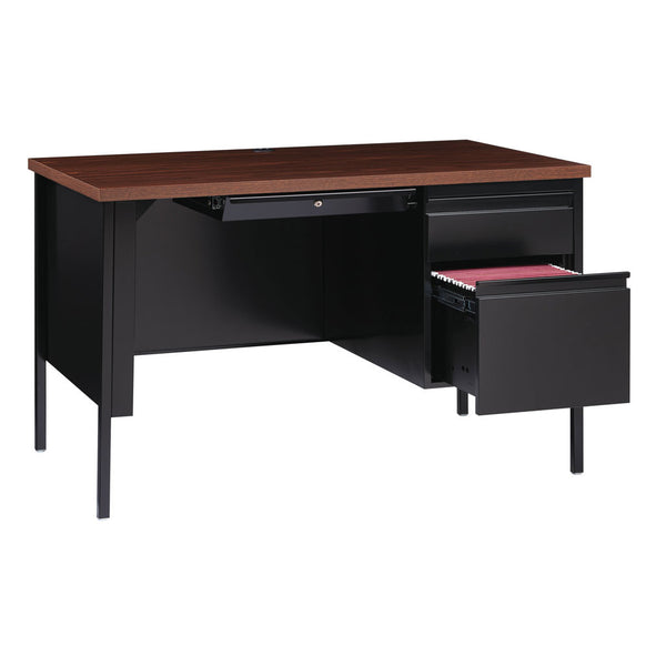 OfficeSource Raleigh 45"W Single Right Pedestal Desk (OSSP4524)