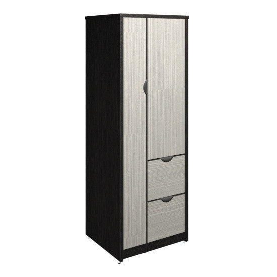 Candex Component Series Dual File Storage Wardrobe - 20"D x 65"H