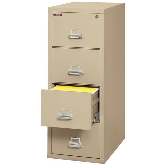 FireKing 4 Drawer Vertical Letter File - 31-1/2" Deep