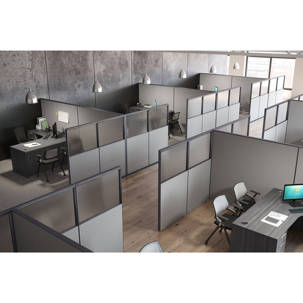 OfficeSource OS Panels Complete Package 8 - As Shown with Desks (COMPLETEPACKAGE8)