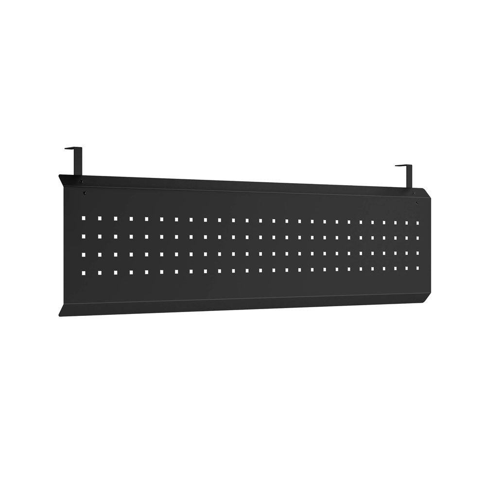 OfficeSource StandUp Standing Desk Collection Metal Perforated Modesty Panel - 53"W (OSMMP1853)