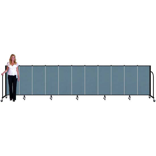 Screenflex Commercial Edition Dividers 20'5"L x 4'H