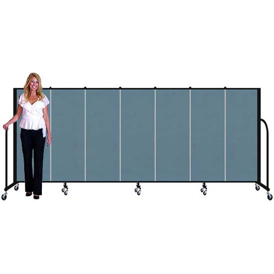 Screenflex Commercial Edition Dividers 13'1"L x 5'H