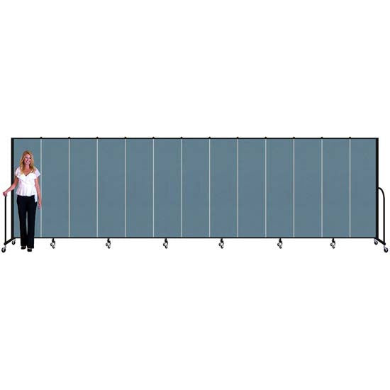Screenflex Commercial Edition Dividers 24'1"L x 6'8"H