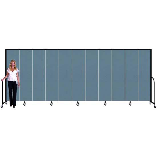 Screenflex Commercial Edition Dividers 20'5"L x 7'4"H