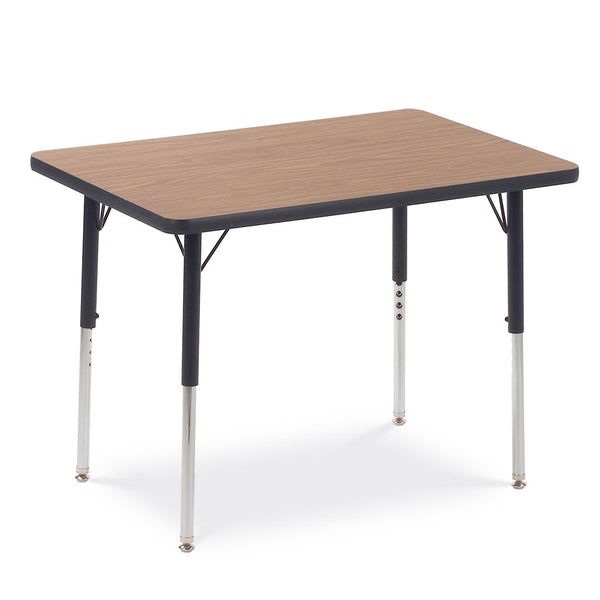 Virco 4000 Series Activity Tables Activity Table with Rectangular Top - 36"W x 24"D