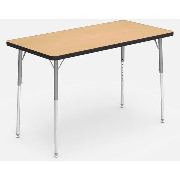 Virco 4000 Series Activity Tables Activity Table with Rectangular Top - 48"W x 24"D