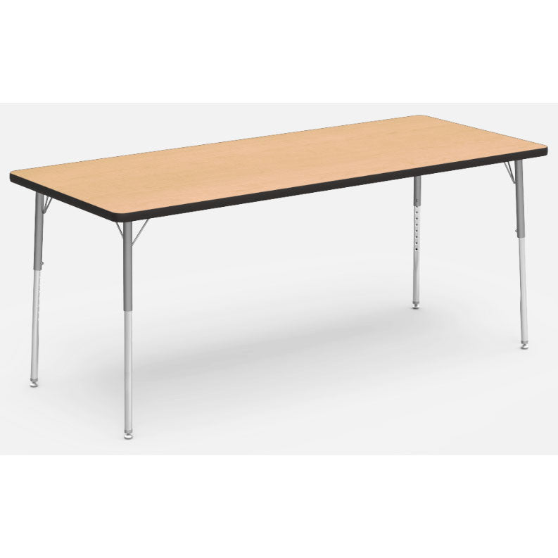 Virco 4000 Series Activity Tables Activity Table with Rectangular Top - 72"W x 30"D