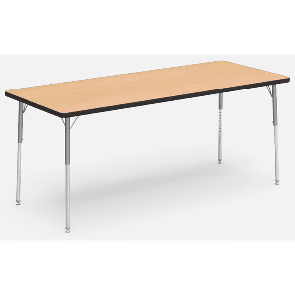 Virco 4000 Series Activity Tables Activity Table with Rectangular Top - 72"W x 30"D