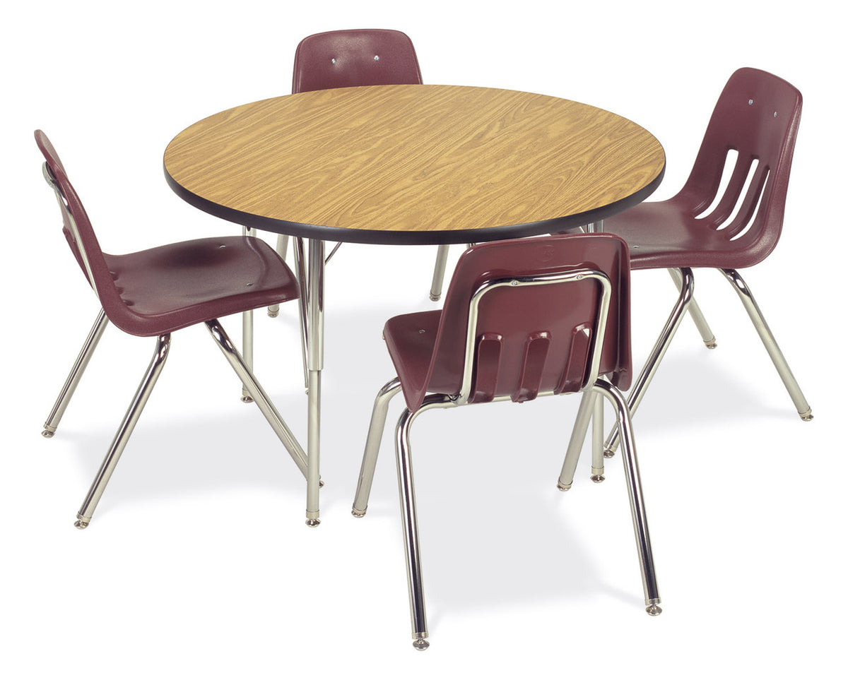 Virco 4000 Series Activity Tables Activity Table with Round Top - 48"