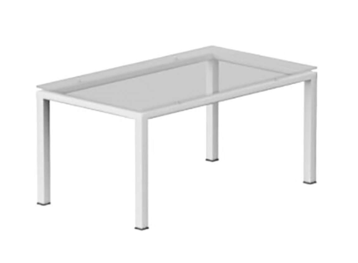 Coffee Table with Glass Top – view 1
