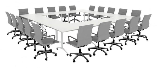 Square Training Table Set – view 1