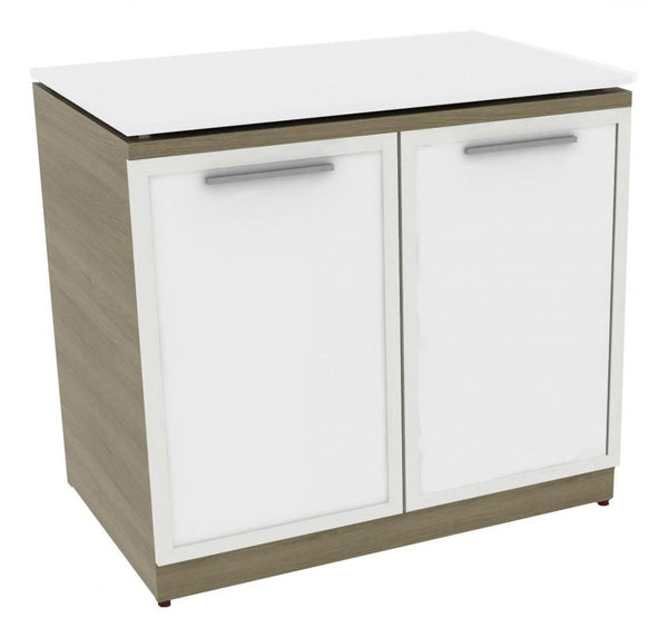 Corp Design Storage Cabinets with Glass Doors and Top – view 1