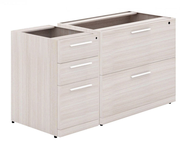 Lateral File Cabinet 3 Drawer Pedestal for Corp Design Desks – view 1